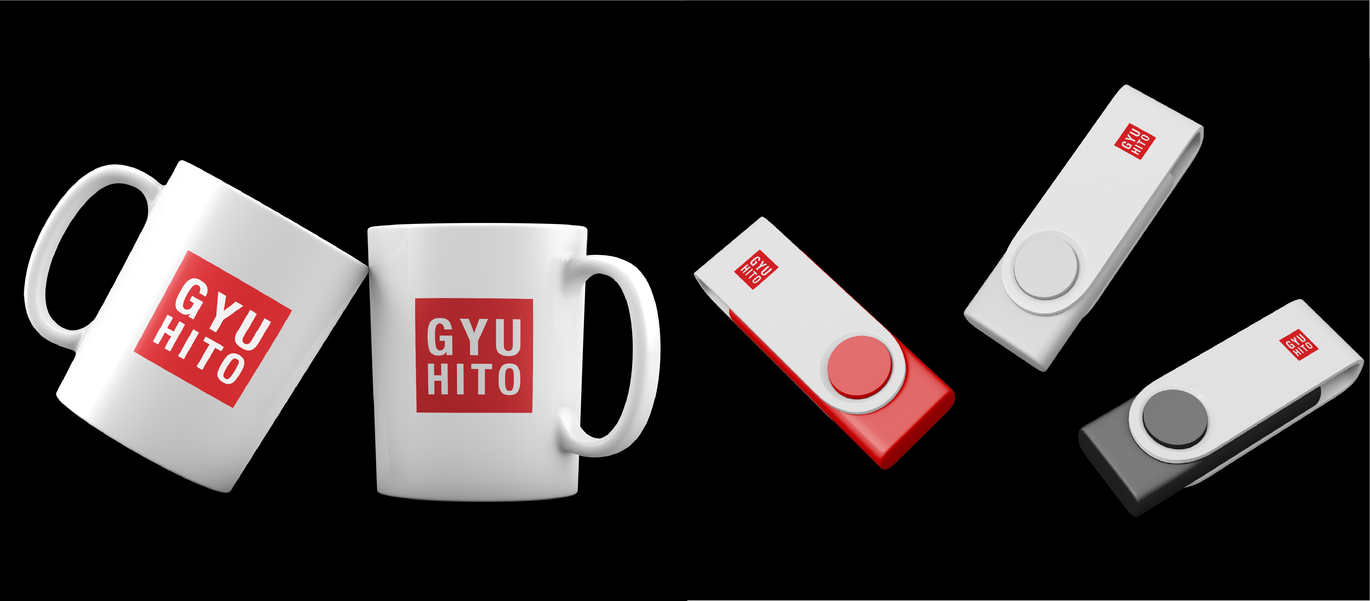 Gyu Hito Cups and USB